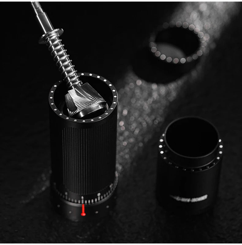Externally Adjustable Coffee Grinder Manual Espresso Grinding Machine Portable