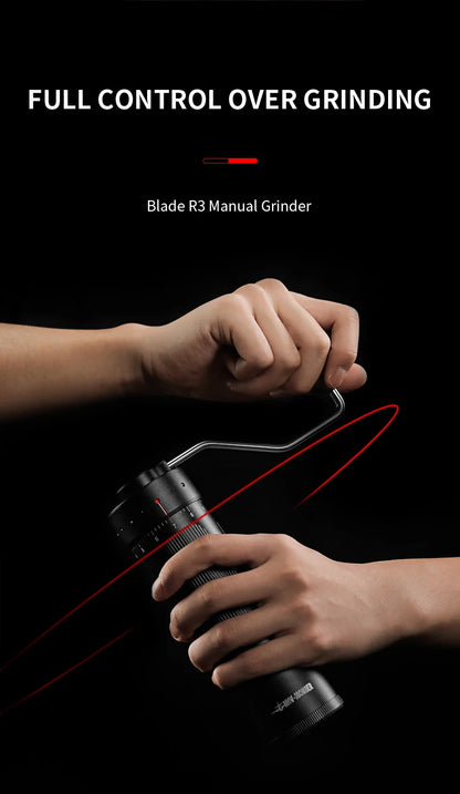 Externally Adjustable Coffee Grinder Manual Espresso Grinding Machine Portable