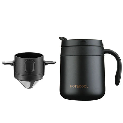 Stainless Steel Portable Coffee Filter Drip Coffee Tea Holder