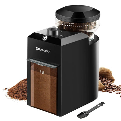 Automatic Burr Mill Coffee Grinder Electric Coffee Bean Grinding