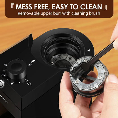 Automatic Burr Mill Coffee Grinder Electric Coffee Bean Grinding