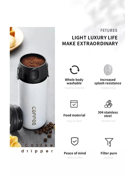 Stainless Steel Portable Coffee Filter Drip Coffee Tea Holder